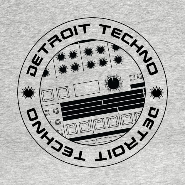 909 Drum Machine Circle: Detroit Techno by Atomic Malibu